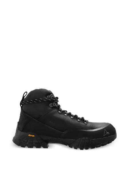 Sneakerși Roa din piele negru