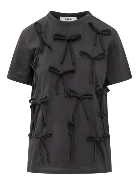 Tricou Msgm cu funde negru