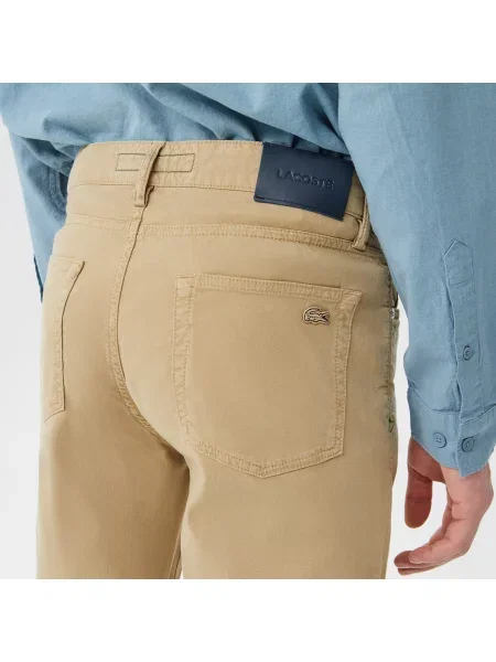Брюки Lacoste бежевые