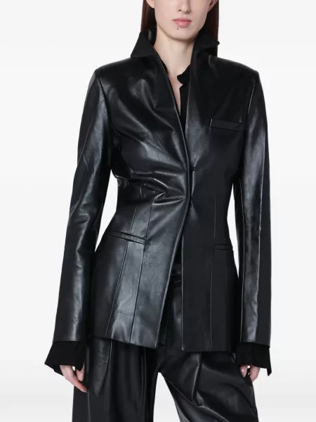 Kurtka Francesco Murano jednorzędowa czarna