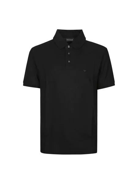 Koszulka polo Emporio Armani czarna