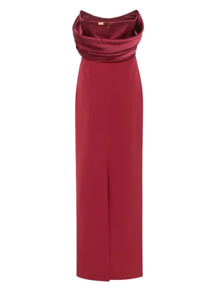 Rochie maxi Rhea Costa de costum roșu