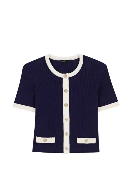 Cardigan Maje albastru