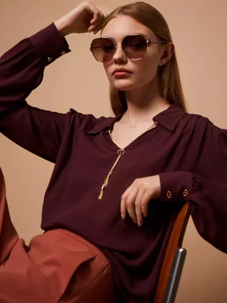 Блуза Twinset бордова