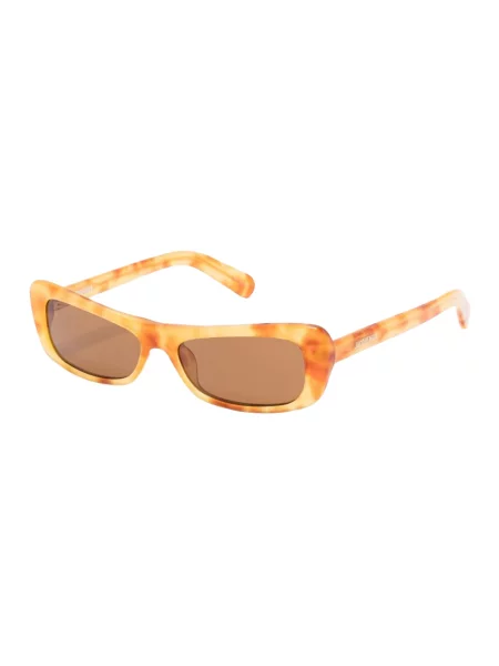 Jacquemus okulary przeciwsłoneczne CAPRI beżowy