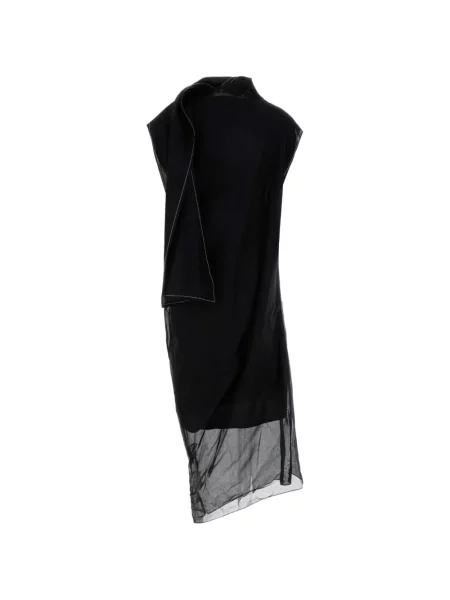 Rochie midi Carven drapată negru
