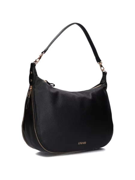 Torebka skórzana Liu Jo skórzana czarna