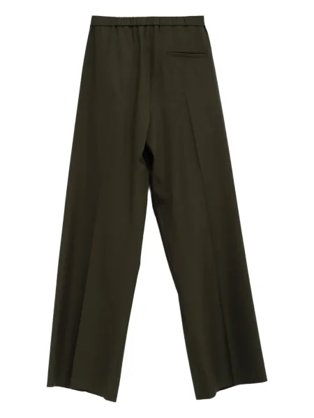 Pantaloni Loewe din piele verde