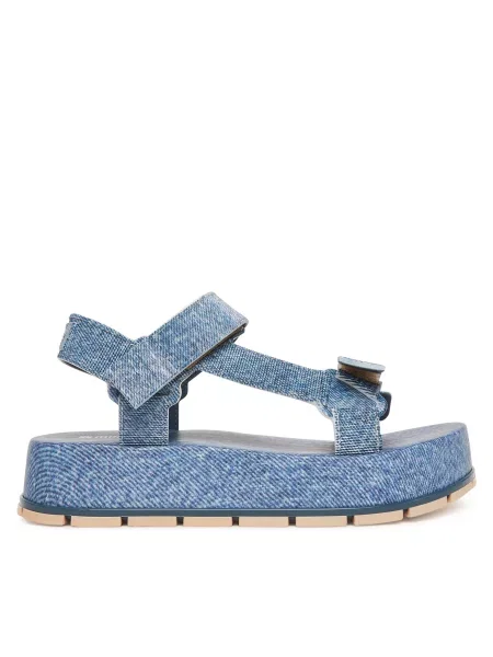 Sandali Melissa Melissa Flowing Platform Denim Ad M modra