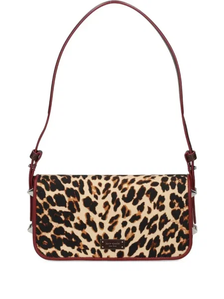 Чанта Kate Spade с принт с леопардов принт
