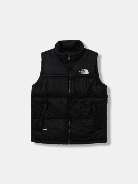 The North Face Dětská péřová vesta TEEN RETRO NUPTSE VEST černá