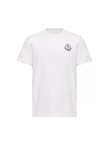 Koszulka Moncler biała