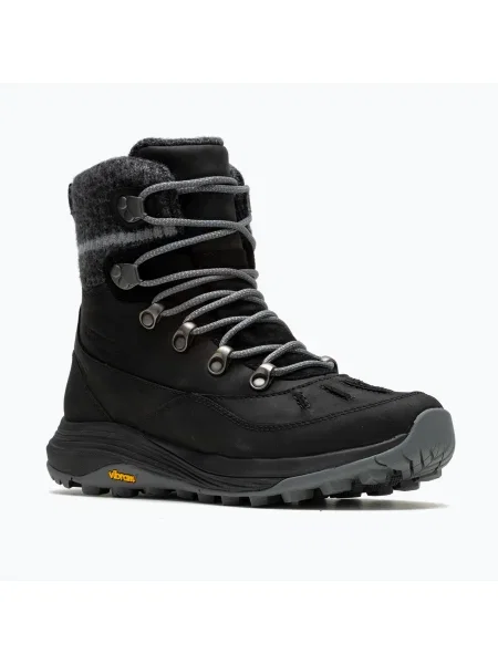 Ghete pentru bărbați Merrell Siren 4 Thermo Mid Zip WP black negru