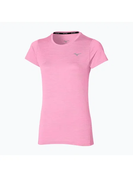 Мъжка тениска Mizuno Impulse Core Tee с шифон люляк розово