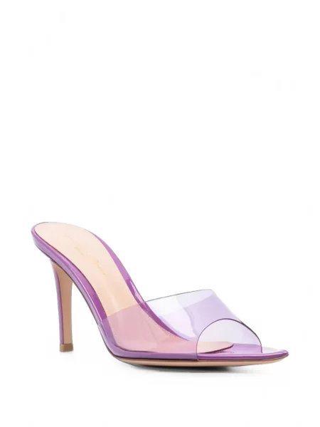 Sandale Gianvito Rossi cu bretele violet