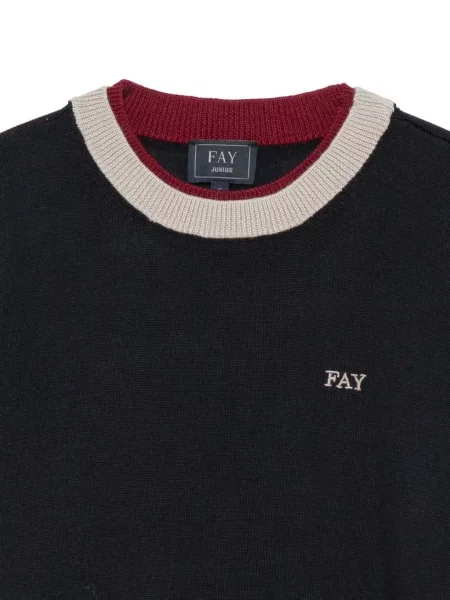 Sweter dziecięcy Fay czarny