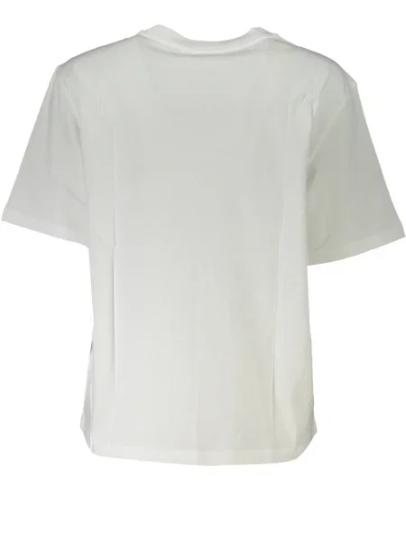 Koszulka Patrizia Pepe z krótkim rękawem biała