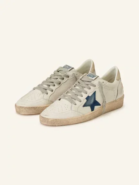 Golden Goose Sneakersy Ball Star weiss białe
