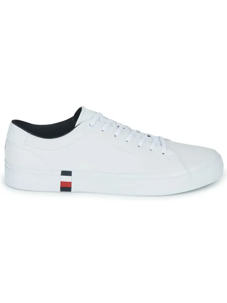Pantofi Tommy Hilfiger din piele alb