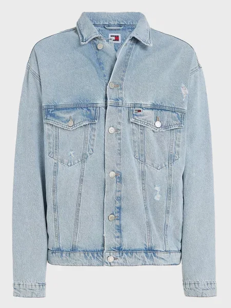 Джинсовая куртка Tommy Jeans голубая