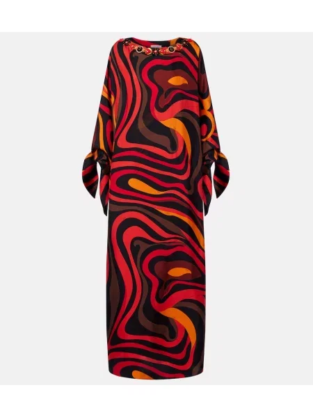 Rochie Pucci de mătase roșu