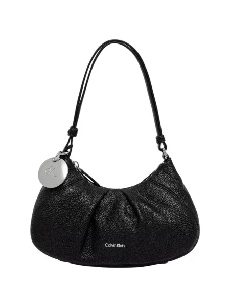 Műbőr farmerek Calvin Klein fekete