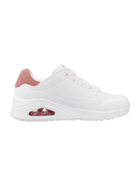 Sneakersy Skechers casual białe
