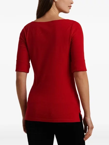 Tricou Lauren Ralph Lauren roșu