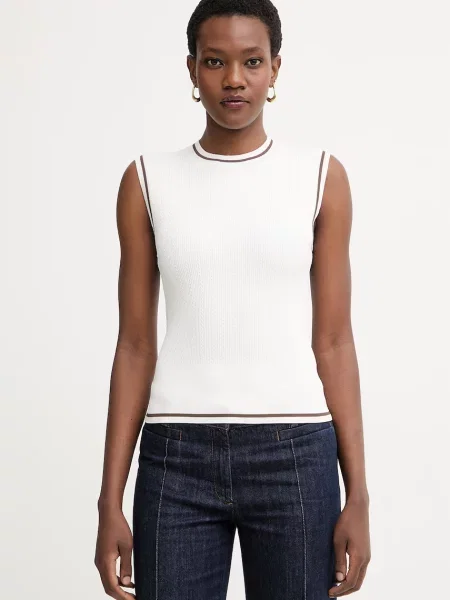 Top Armani Exchange béžový