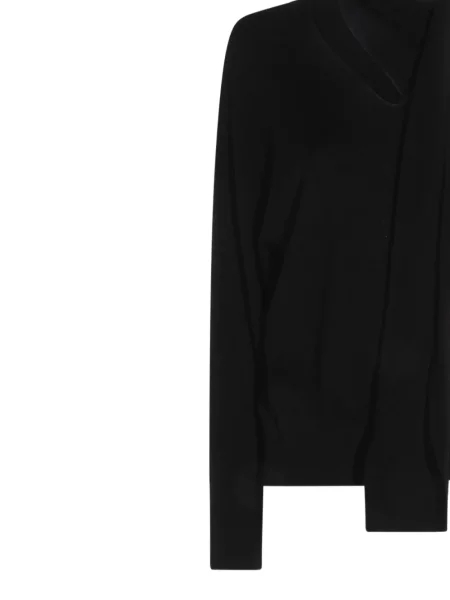 Pulover Zanone cu legături negru