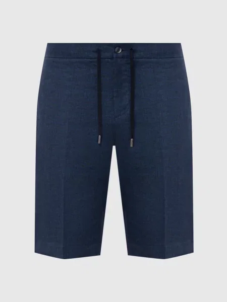 Шорти з льону Capobianco сині