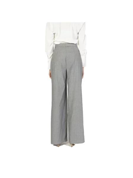 Spodnie Rinascimento w paski szare