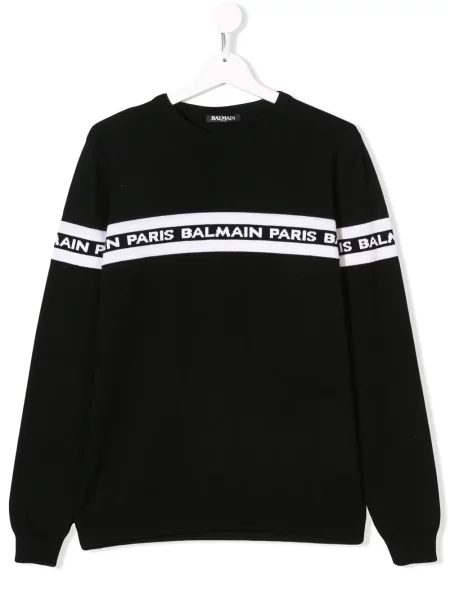 Bluza dziecięca Balmain czarna