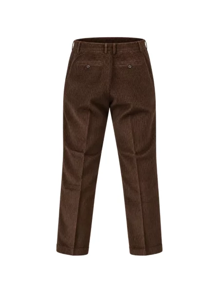 Pantaloni Cruna de catifea cord maro
