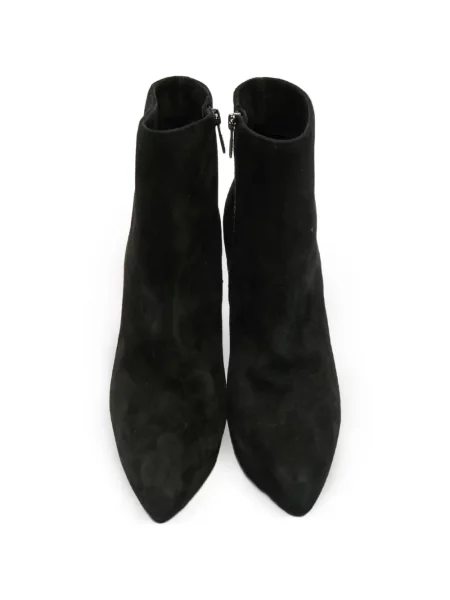 Cizme scurte Le Silla cu vârf ascuţit negru