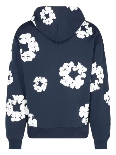 Raštuotas džemperis Denim Tears mėlyna