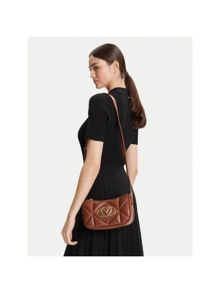 Torebka LOVE MOSCHINO brązowa
