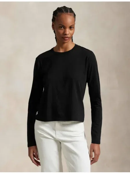 POLO RALPH LAUREN Bluză ESY negru