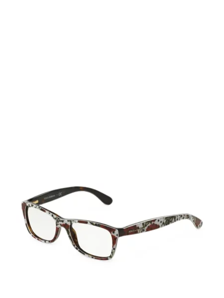 Ochelari de soare Dolce & Gabbana Eyewear cu imagine alb