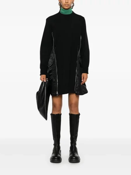 Kostiumas mini suknelė Sacai juoda