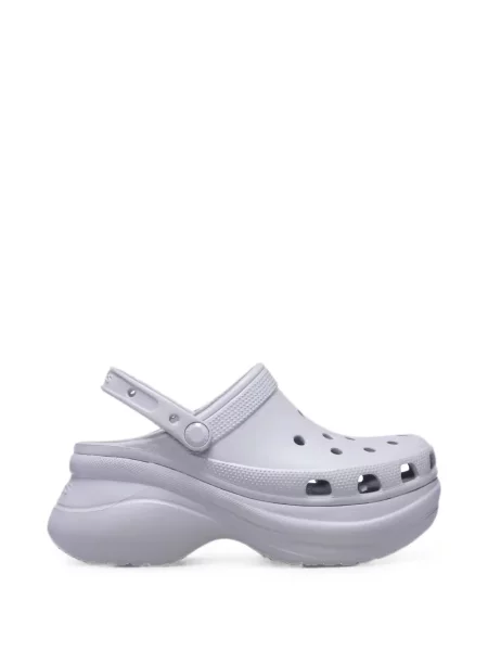 Saboți Crocs cu platformă violet