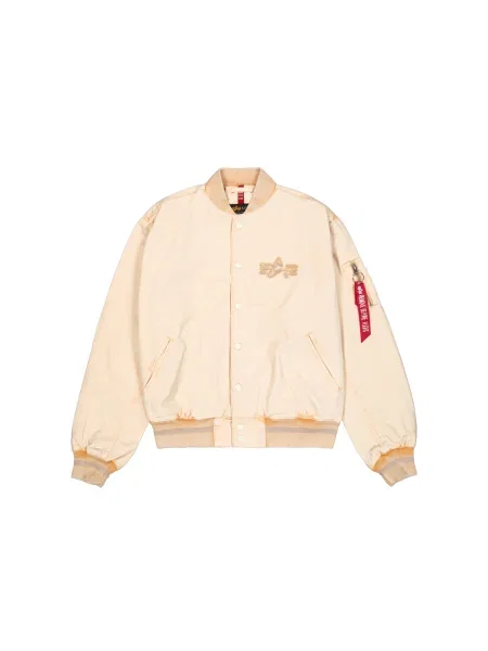 ALPHA INDUSTRIES Prehodna jakna pastelno rumena