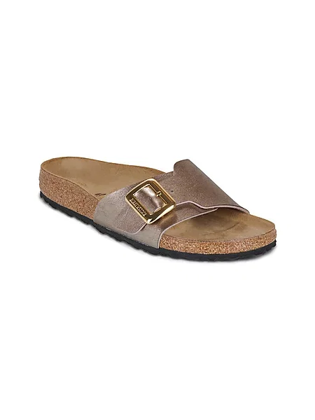Natikači Birkenstock z zaponko rjava