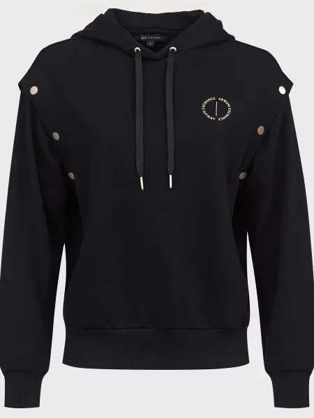 Толстовка Armani Exchange чорна