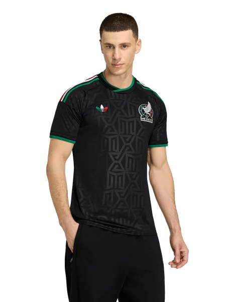 ADIDAS PERFORMANCE Tehnička sportska majica FMF zelena / crvena / crna bijela