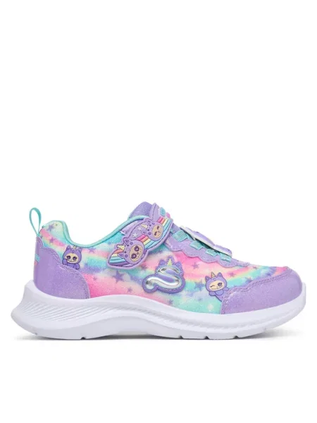 Skechers Superge Jumpsters Cutie Critters Vijolična rumena