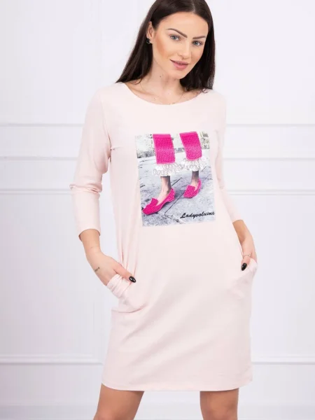 Rochie Kesi de costum roz