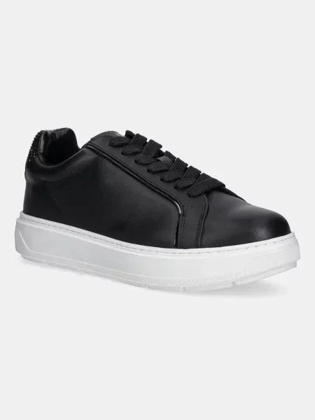 Love Moschino sneakers din piele negru