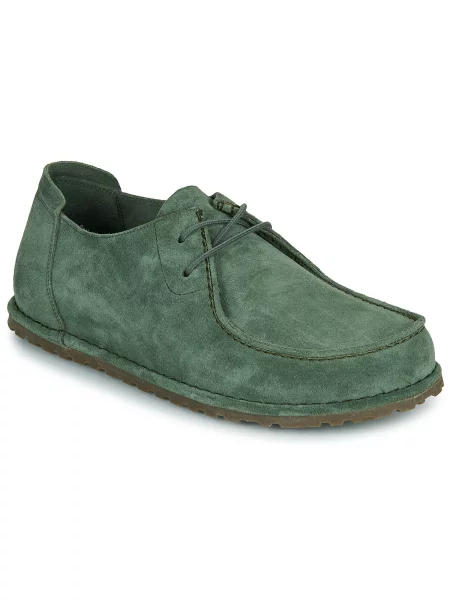 Derby Birkenstock s čipko zelena