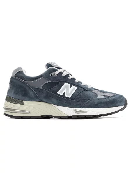 New Balance Made in UK sneakersy zamszowe niebieskie